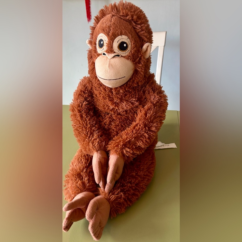 IKEA DJUNGELSKOG Punch the Monkey Plush Toy